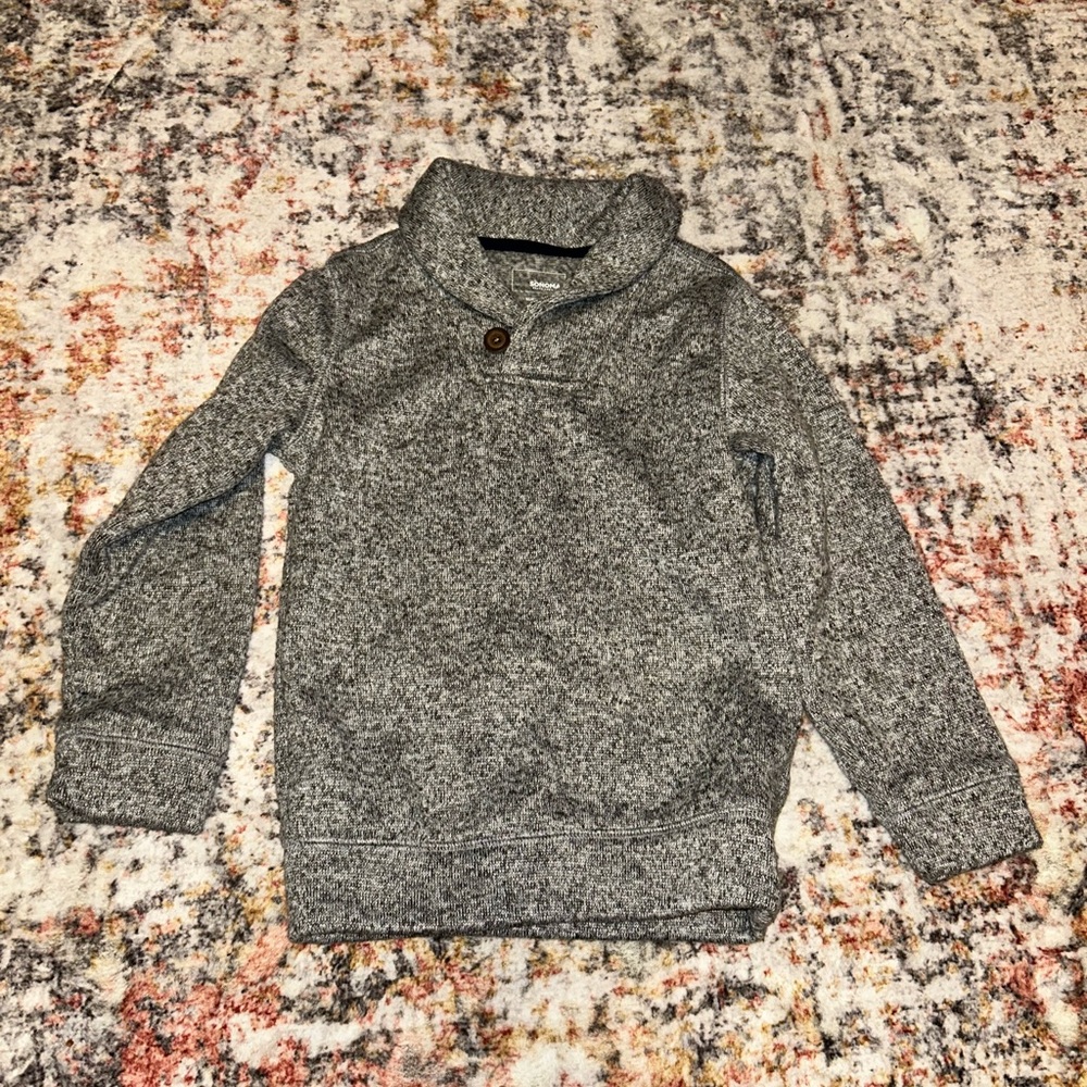 Cozy Gray Kids Jacket